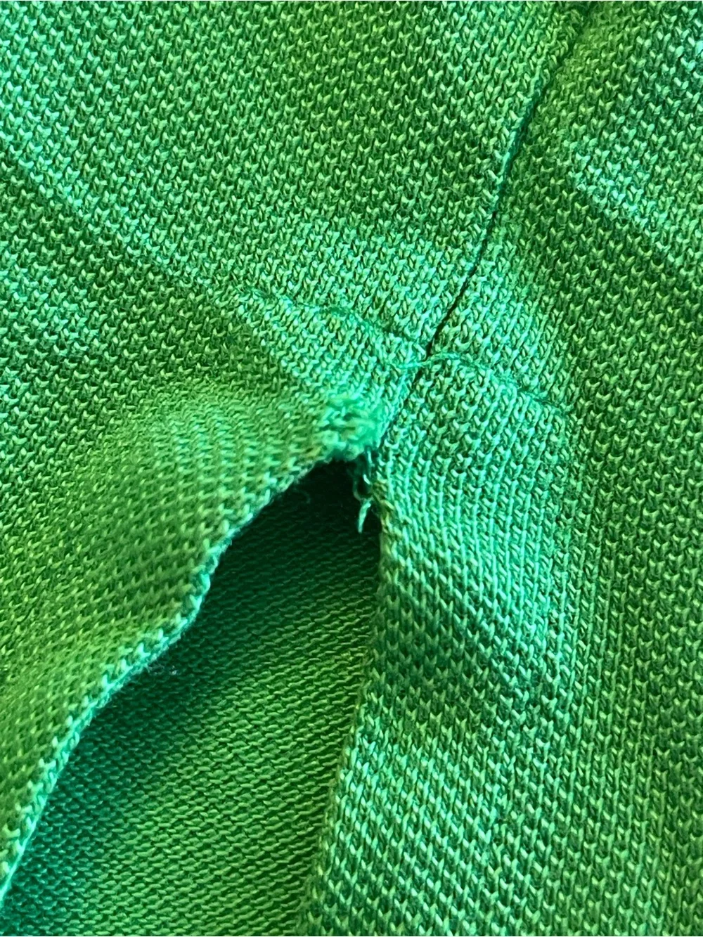 Polo Ralph Lauren Men’s Medium Green Short-Sleeve Custom Fit Cotton Shirt